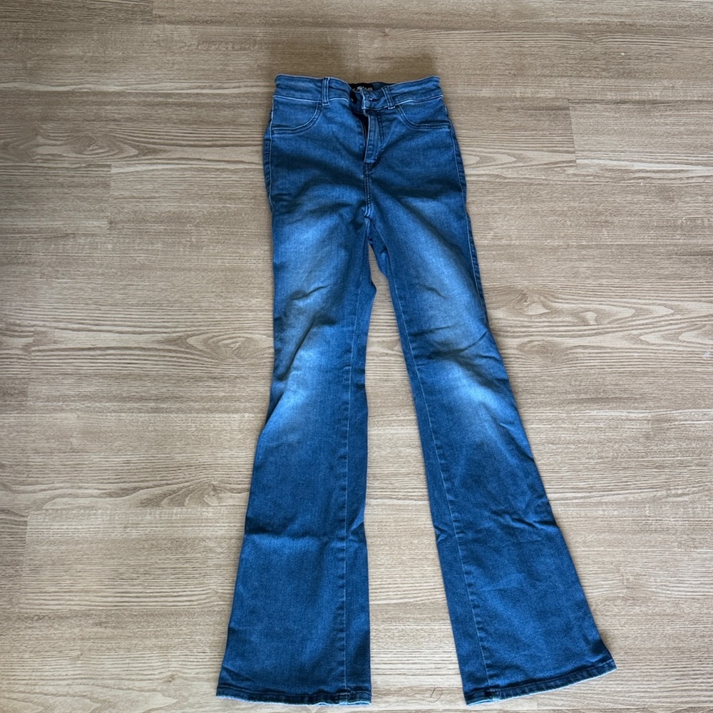 FITJEANS Deep Blue Wide Leg Jeans